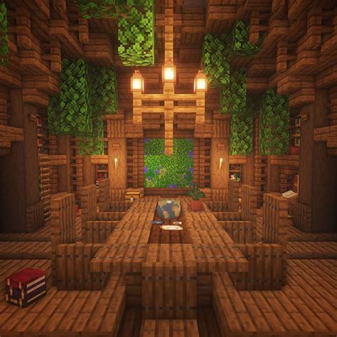 Goldrobin - Minecraft Builder on Instagram: “A small map room! 🗺 Follow ...