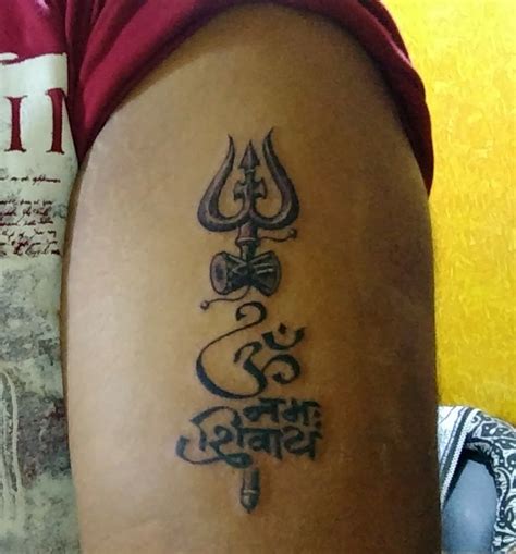 Om Namah shivay | Om namah shivaya tattoo, Picture tattoos, Hand tattoos