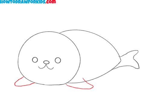 How to Draw a Seal - Easy Drawing Tutorial For Kids