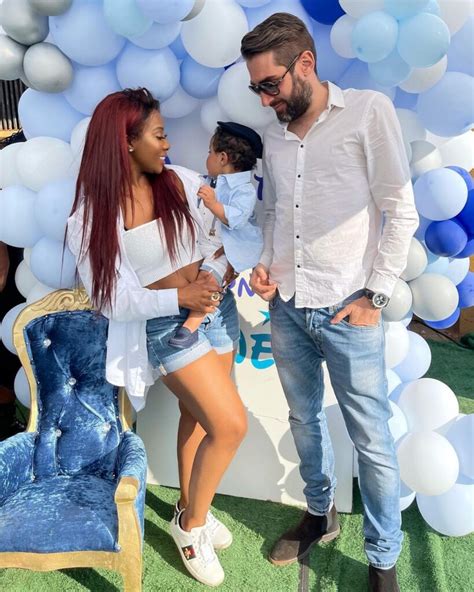 Photos: Pearl Modiadie celebrates son’s first birthday