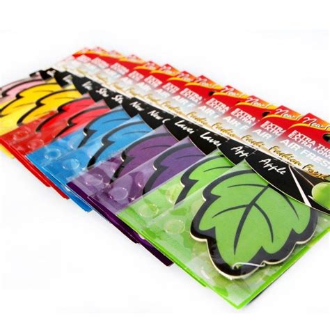 12pcs/lot Auto Shine Paper Hanging Car Air Freshener Vanilla perfumed ...