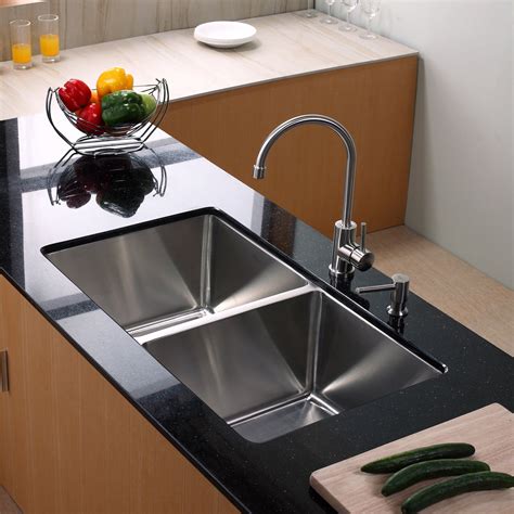 Undermount Stainless Steel Kitchen Sink With Drainboard - HOUSE STYLE ...