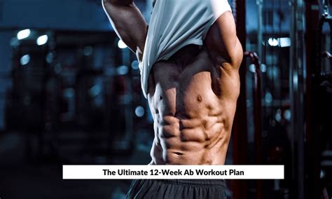 12-Week Ab Workout Plan PDF for Strong Core & Six-Pack