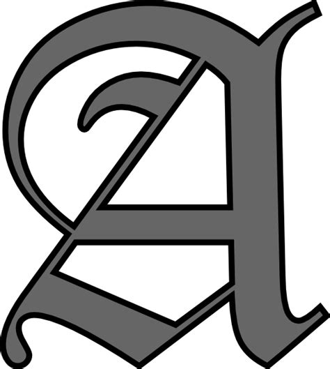 Alphabet Letter A Clip Art at Clker.com - vector clip art online ...