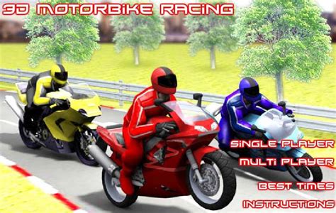 3D Motorbike Racing Games Free Online Play