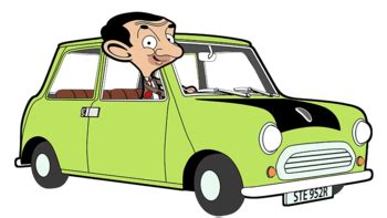 Mr Bean Cartoon Car Png