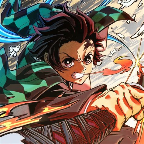 1080x1080 Resolution Demon Slayer Kimetsu No Yaiba HD Tanjiro 2022 Art ...