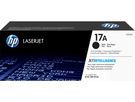 HP 17A Black Original LaserJet Toner / Tinta Cartridge - (CF217A ...