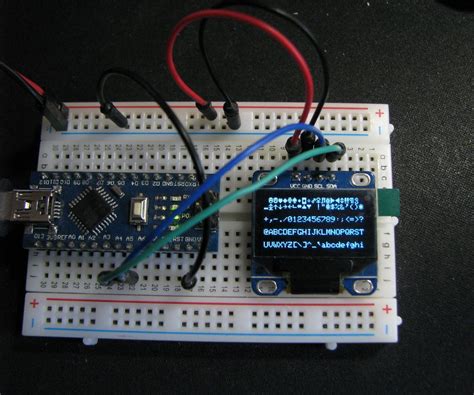 OLED I2c Display With Arduino: In this instructable I will show you how ...