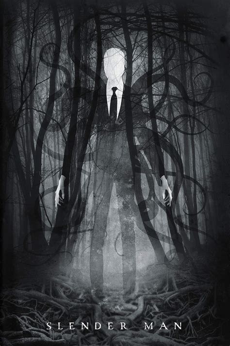 Slenderman, creepy, nature, HD phone wallpaper | Peakpx