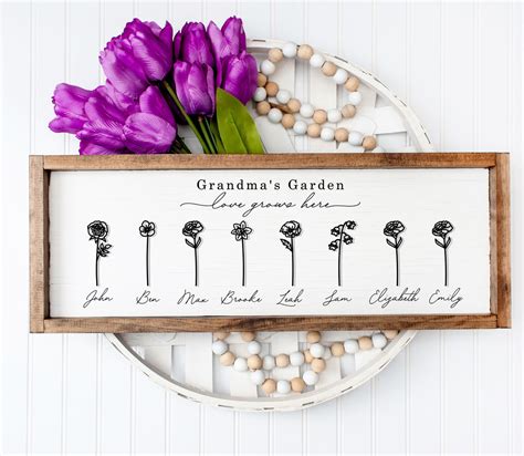 Grandma's garden sign - Wood & Whatnot