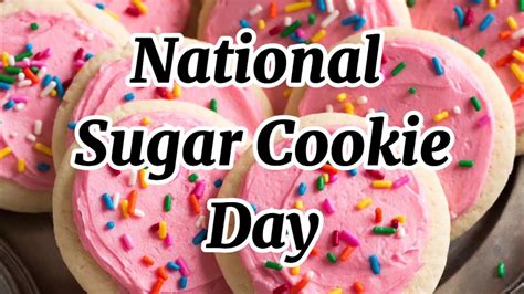 July 9 - National Sugar Cookie Day | Snack | Treat - YouTube