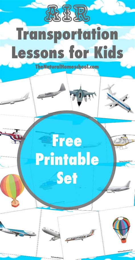 FREE Printable Air Transportation Lesson Materials | Free Homeschool ...