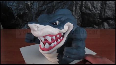 Street Sharks Toy Ripster Hand Puppet - YouTube