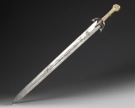 AN INDO-PERSIAN STRAIGHT SWORD (FIRANGI), NORTH-WEST INDIA, 18TH CENTURY