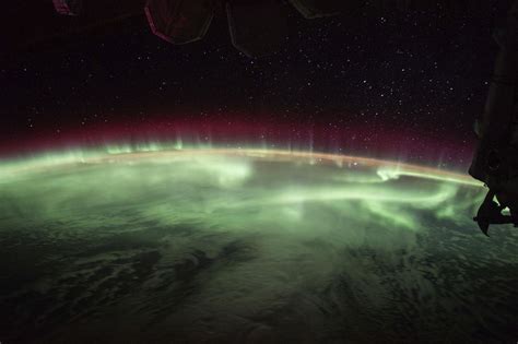 Earths aurora was take board | Free Photo - rawpixel