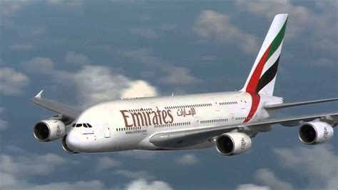 Emirates Airlines Video Airbus A380-800 Air to Air Flying in the Sky ...