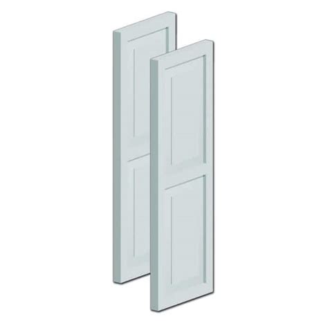 Fypon 59 in. x 18 in. x 1-1/4 in. Polyurethane Double Raised Panel ...