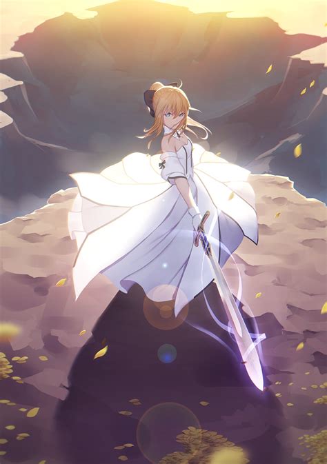 Fate Stay Night Bright Artoria Pendragon digital wallpaper, Fate Series ...