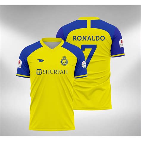 Ronaldo Al Nassr Home Jersey 2022 2023 | Shopee Malaysia