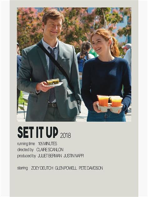 "Set It Up- Movie Poster" Poster for Sale by AndreaDesignsCA | Redbubble