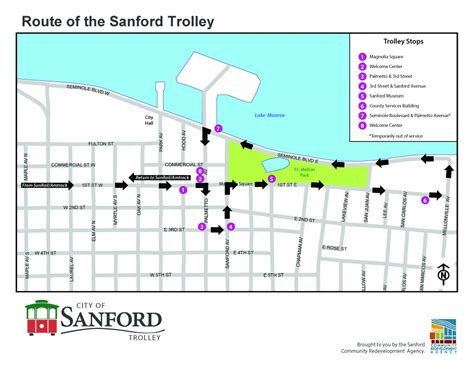 Sanford Florida Map - Printable Maps