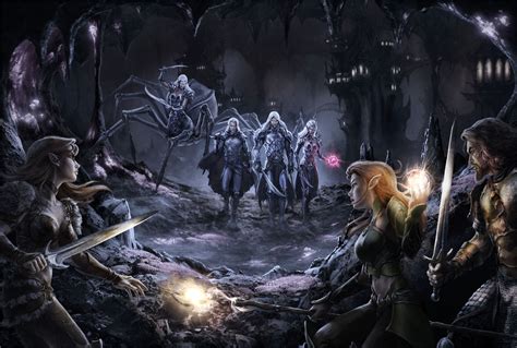 Menace of the Underdark | Fantasy artwork, Fantasy art, Warhammer fantasy