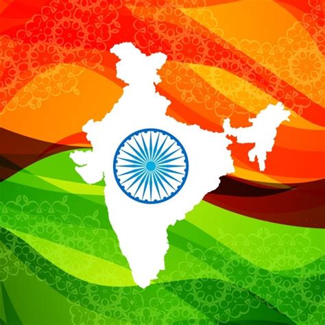 Background of map of india Vector | Free Download