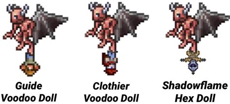 What if voodoo demons could spawn with any doll? : r/Terraria