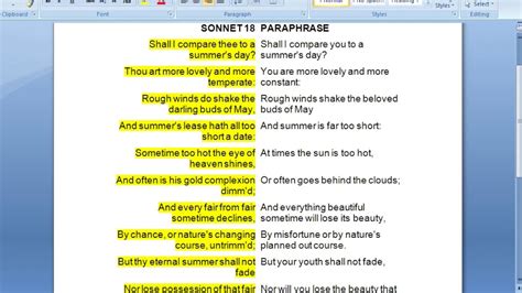 😂 Shakespeare sonnet 29 analysis essay. Analysis Of Shakespeare 's ...