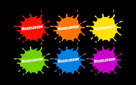 Nickelodeon Multi-Colored Splats (2008) by Steve93021 on DeviantArt