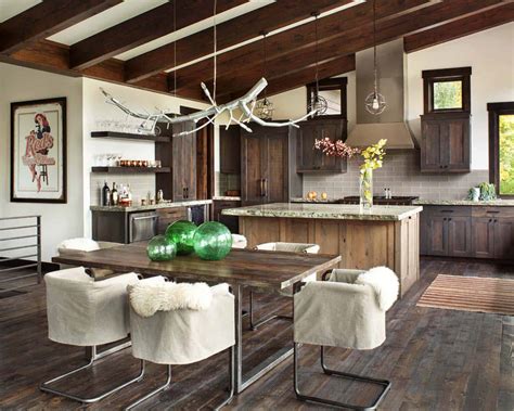 Rustic-modern dwelling nestled in the northern Rocky Mountains