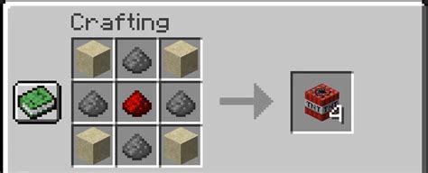 Cheaper TNT Recipe Minecraft Data Pack