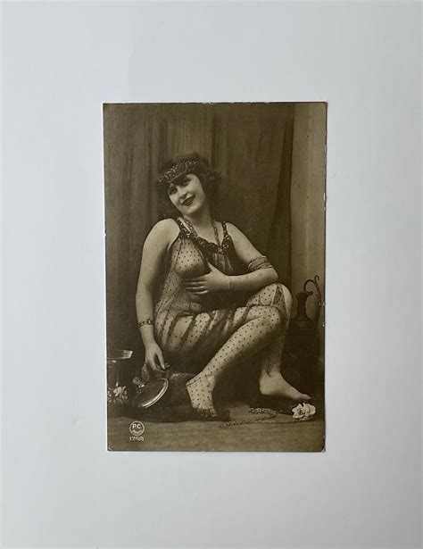 Original Art Deco Risqué French Postcard a Real Photograph of - Etsy UK