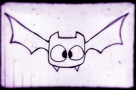 How to Draw a Cute Bat - Zamora Thereed