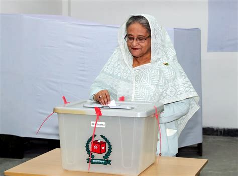 Bangladesh PM Hasina scores big election win, opposition claims vote ...