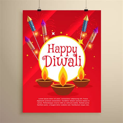 Diwali Greeting Card Templates Free