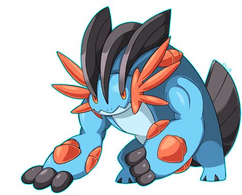 Mega Swampert by monomite on DeviantArt