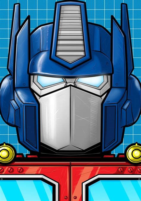 Transformers G1 Optimus Prime Face