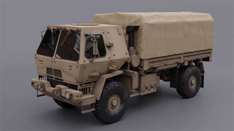 M1083 MTV Medium Tactical Vehicle - 3D Model by luisbcompany