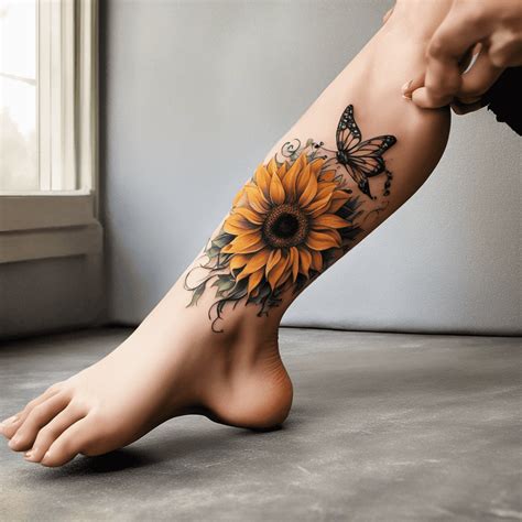 Sunflower Tattoo