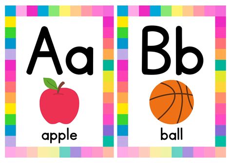 Free Printable English Alphabet Flashcards For Kids, 41% OFF