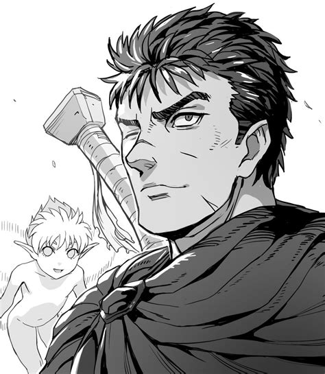 Safebooru - 2boys berserk cape closed mouth commentary request fairy ...