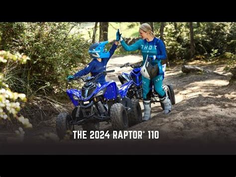 The Fun Starts Here - 2024 Yamaha Raptor 110 - YouTube