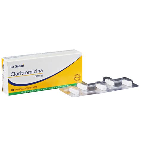 La Santé | Claritromicina 500 mg