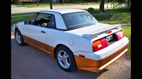 1991 Mercury Capri XR2 Turbo - YouTube