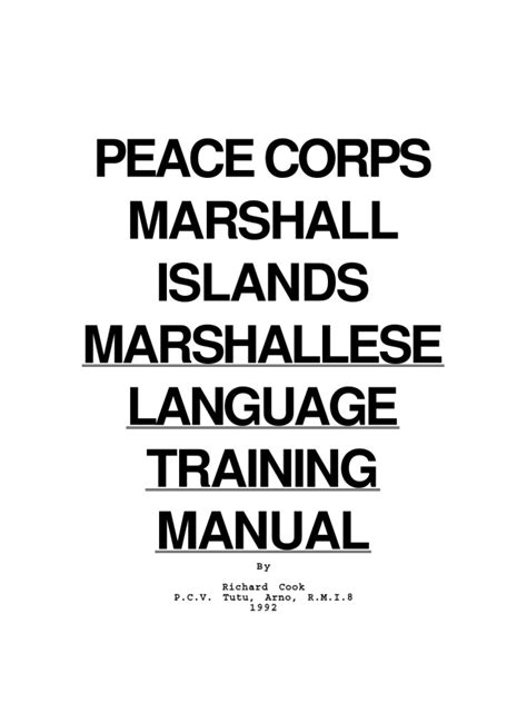 MARSHALLESE language. | Spelling | Phrase