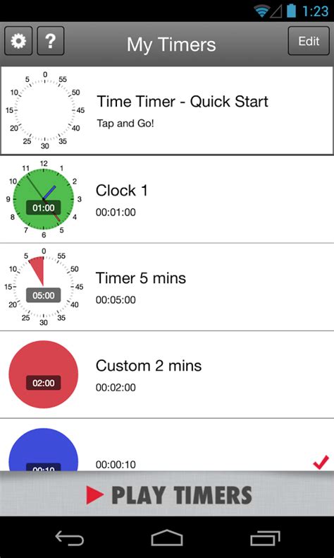 Time Timer® App - TimeTimer