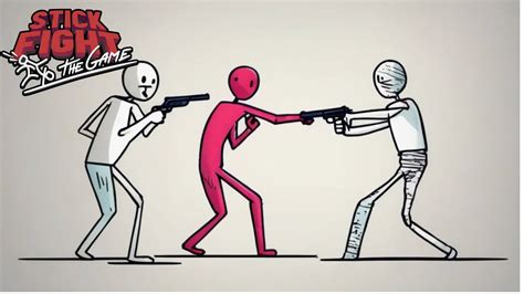 Watch This Stick Fight Video or The Red Guy Gets it - YouTube