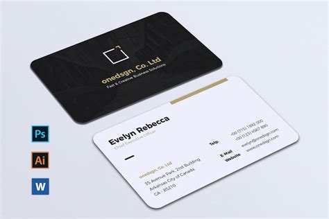 Minimalist Business Card Vol. 05, Graphic Templates - Envato Elements